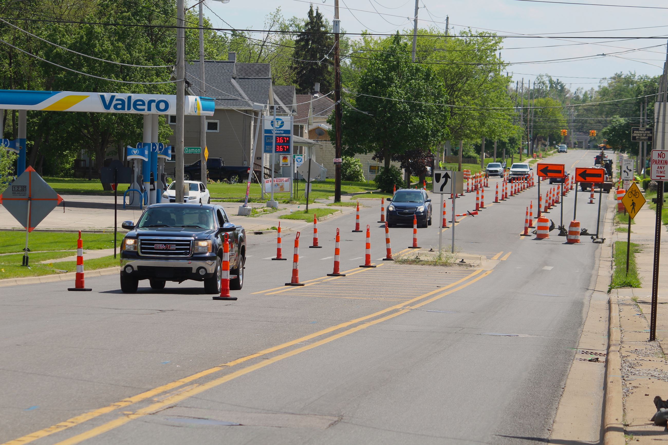S. MLK Drive closure area in Jackson, June 2024