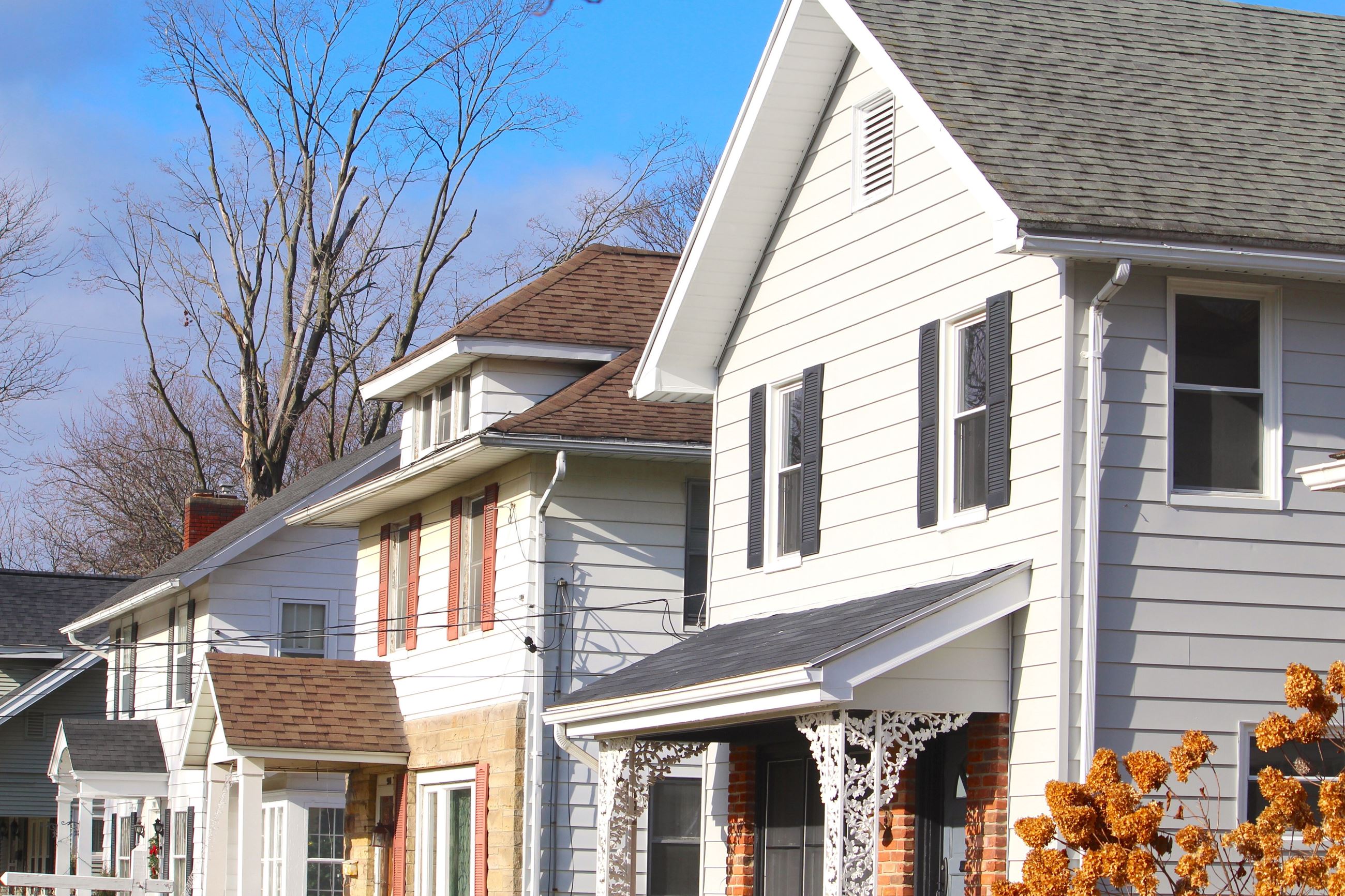 Homes on Union Street in Jackson
