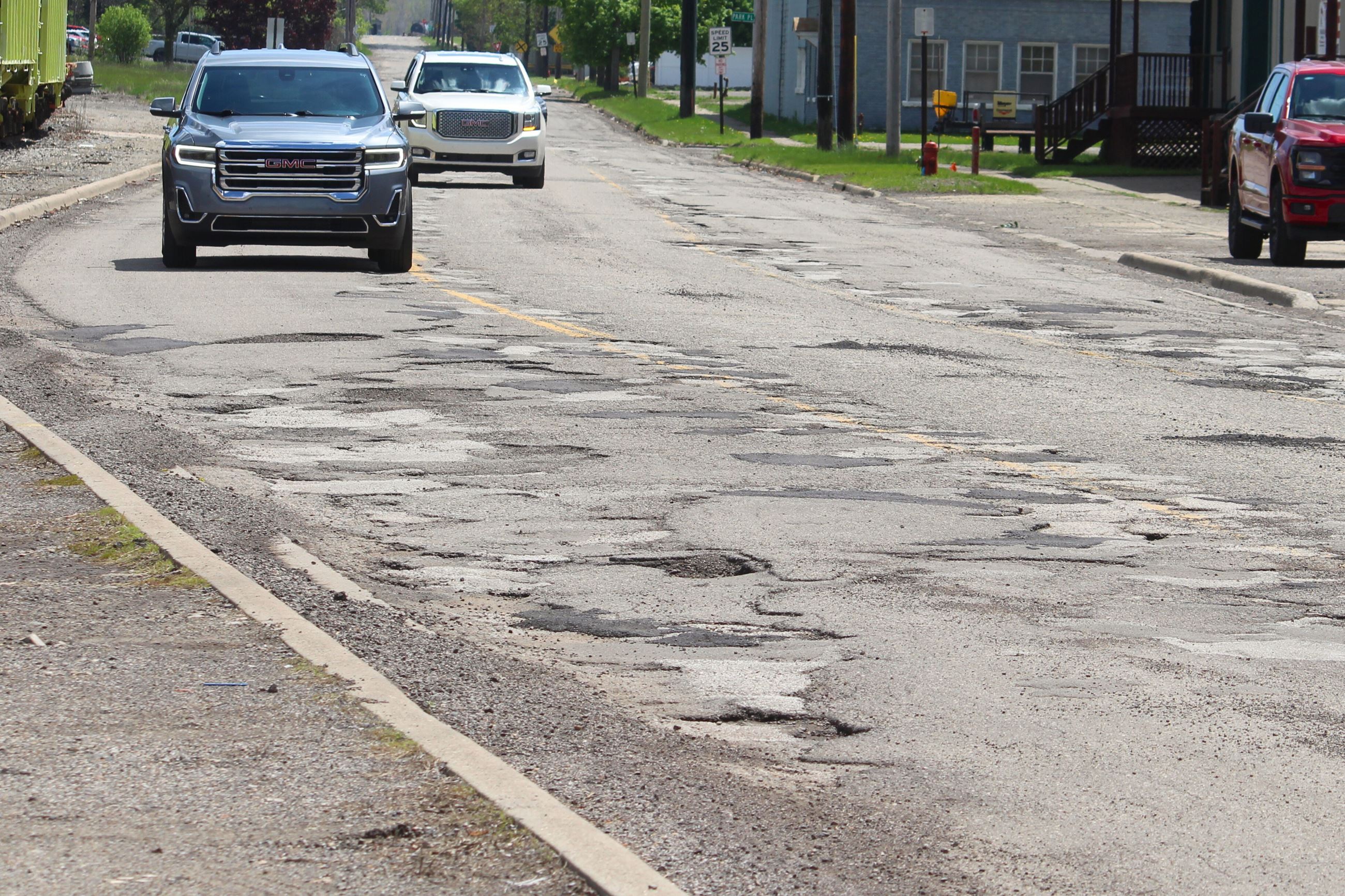 E. Washington Avenue in Jackson, May 2025