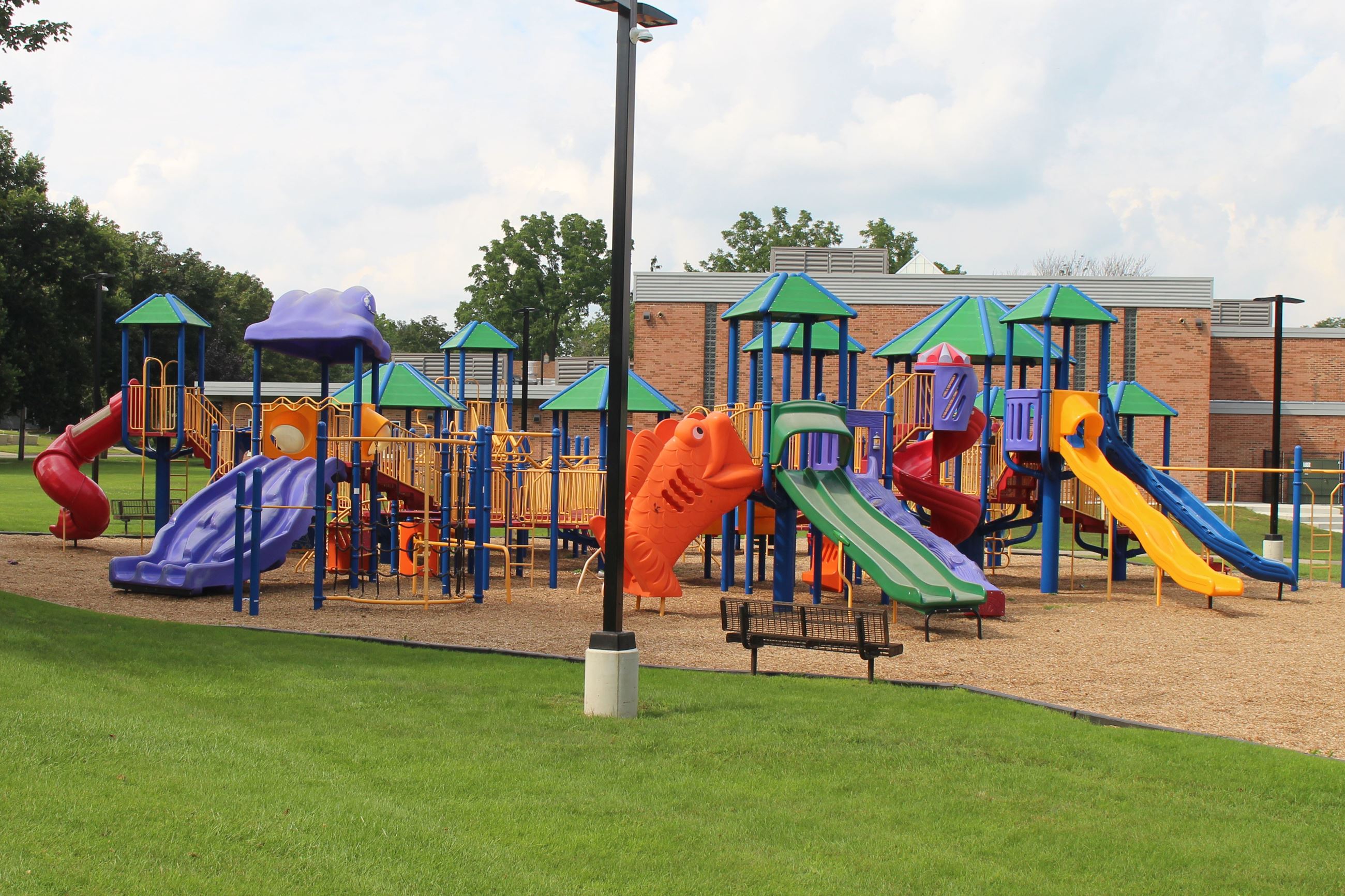 Current playground at MLK Center 
