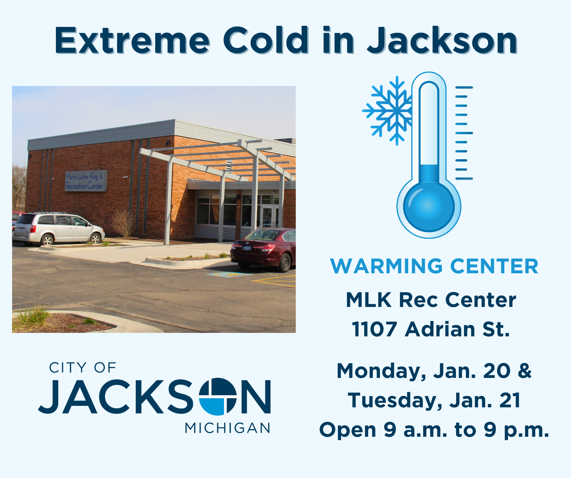 Extreme cold in Jackson