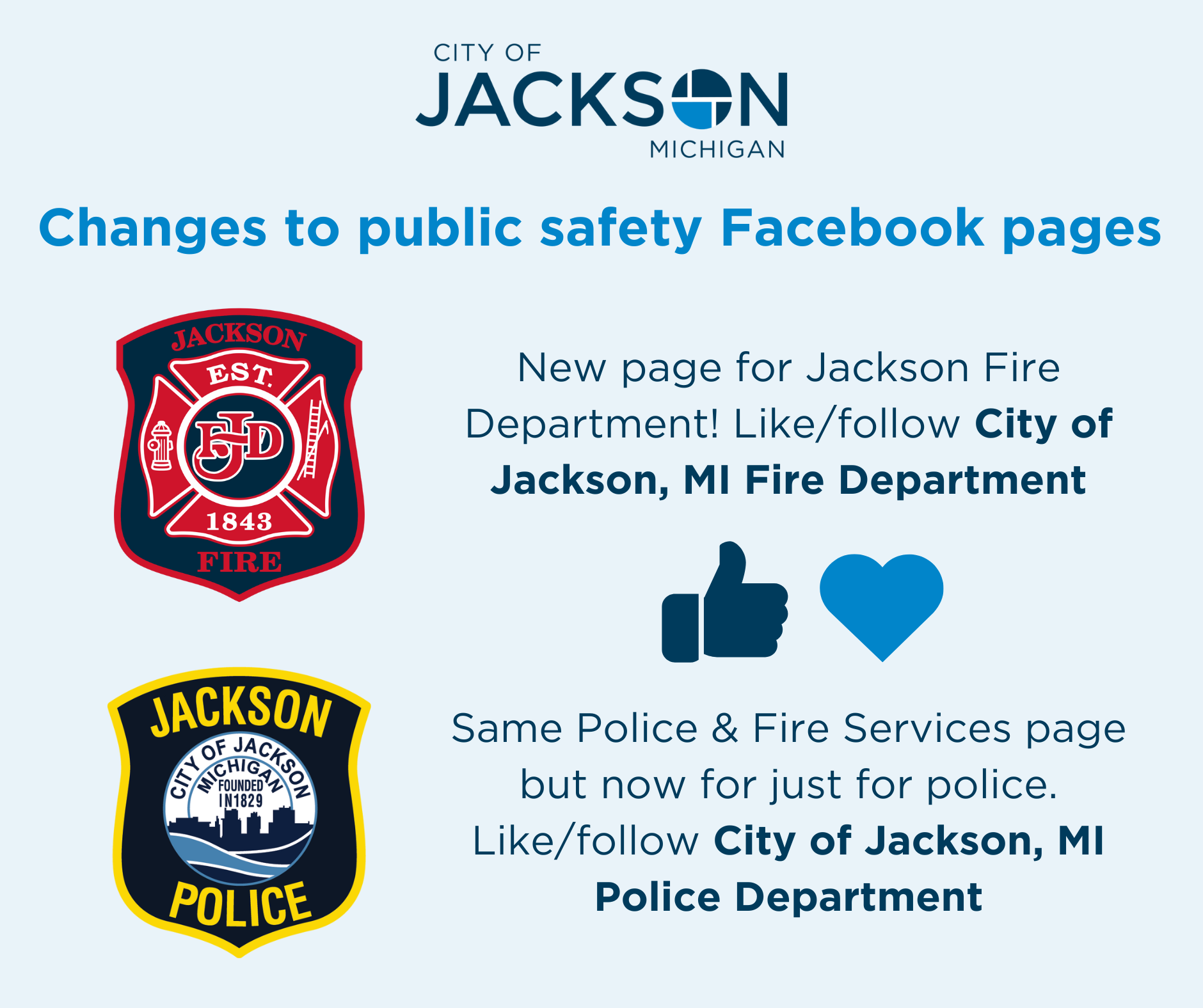 POLICE FIRE Cover page Facebook Post