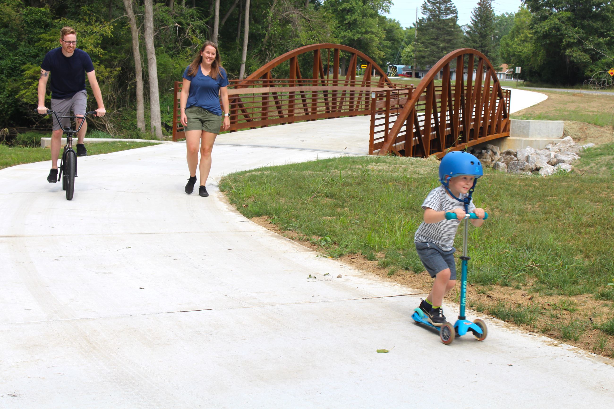 New Ella Sharp Park trail in Jackson 